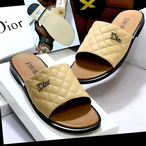 christian Dior slippers for men